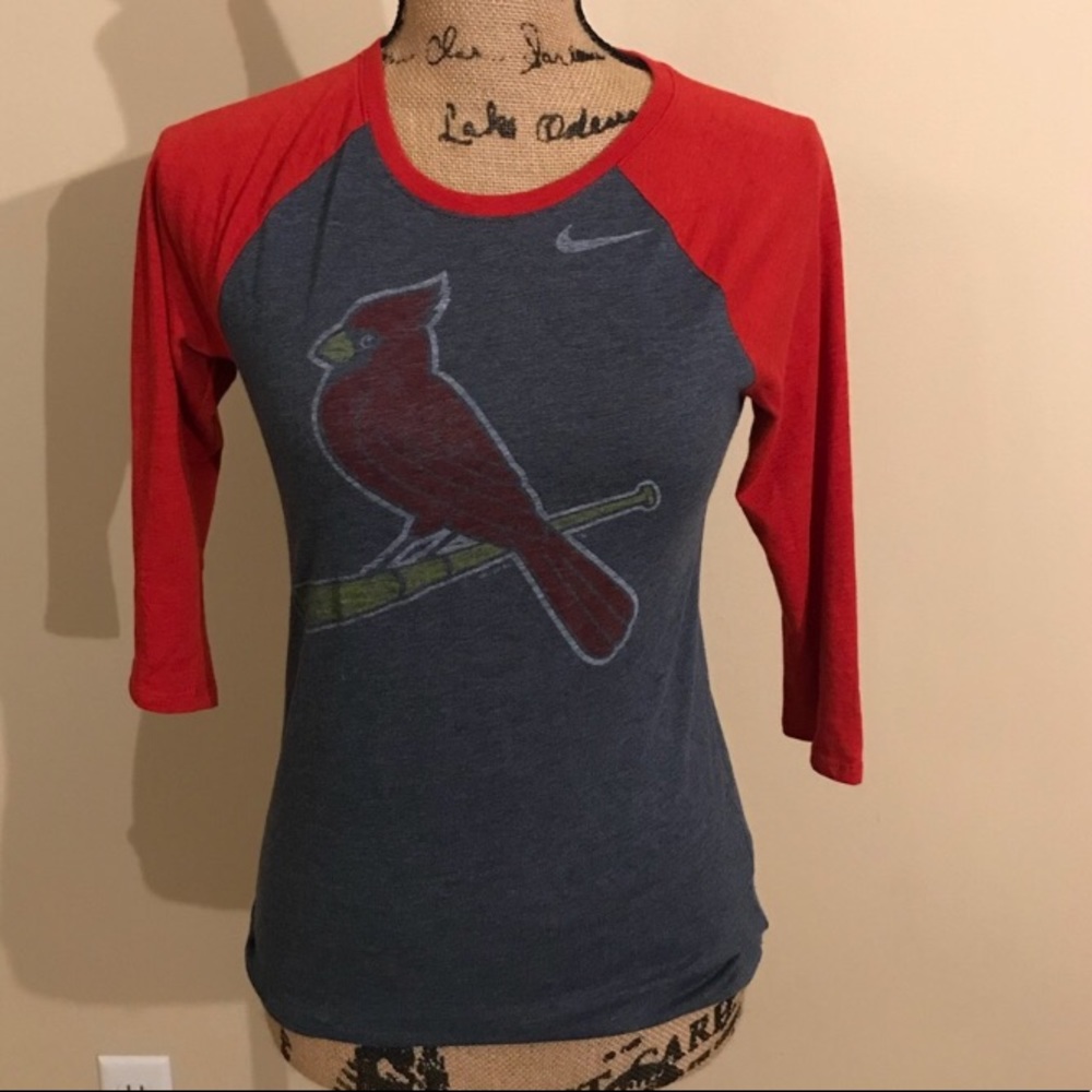 ⚾️ Nike St. Louis Cardinals Baseball Tee | 3/4 Sleeve | Size XS